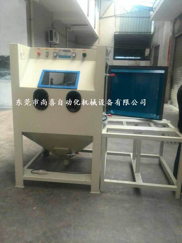 1000B推車轉(zhuǎn)盤噴砂機