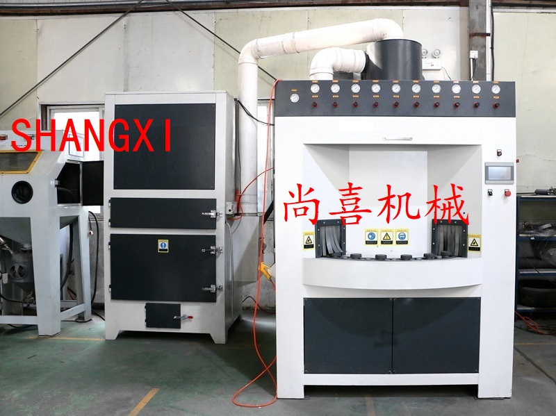 SXB-1416自動(dòng)化轉(zhuǎn)盤(pán)噴砂機(jī)